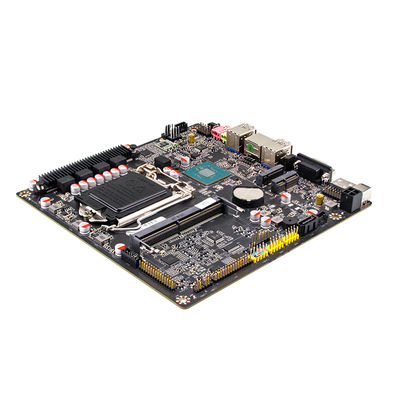 4-64G Intel 11th Gen Mini ITX Motherboard Two display HDMI VGA